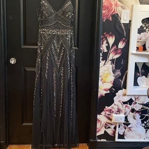 Beaded Formal/Cocktail Marina Dress - New w/ Tags!